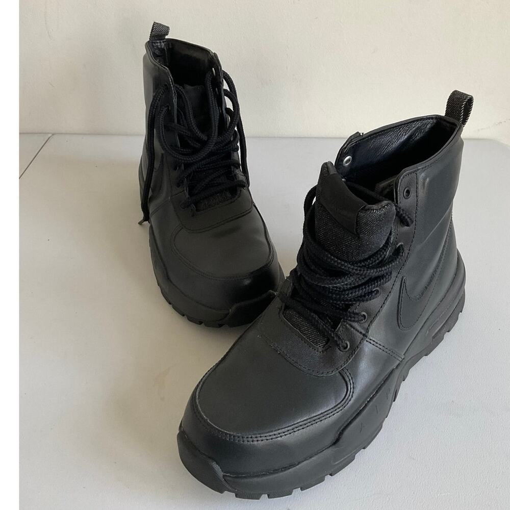 Nike Air Max Goaterra 2.0 Boots Triple Black Men's Size 8